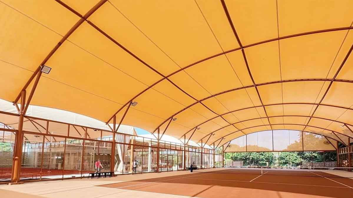 Proyek Tenda Membran Lapangan Pade