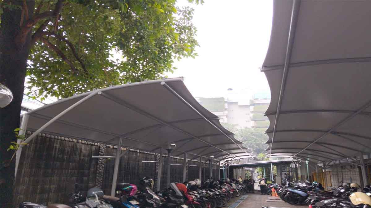 Proyek Parkiran Motor BRIN Thamrin Jakpus