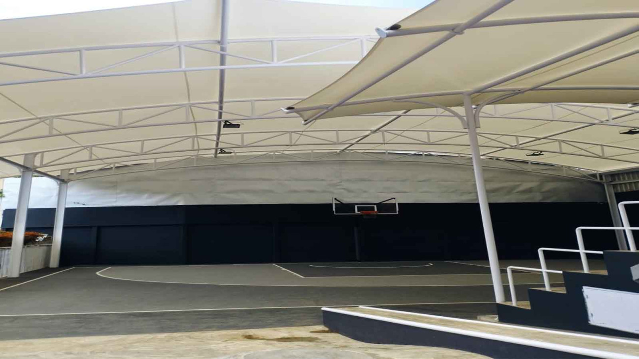 Proyek Tenda Membran Lapangan Basket